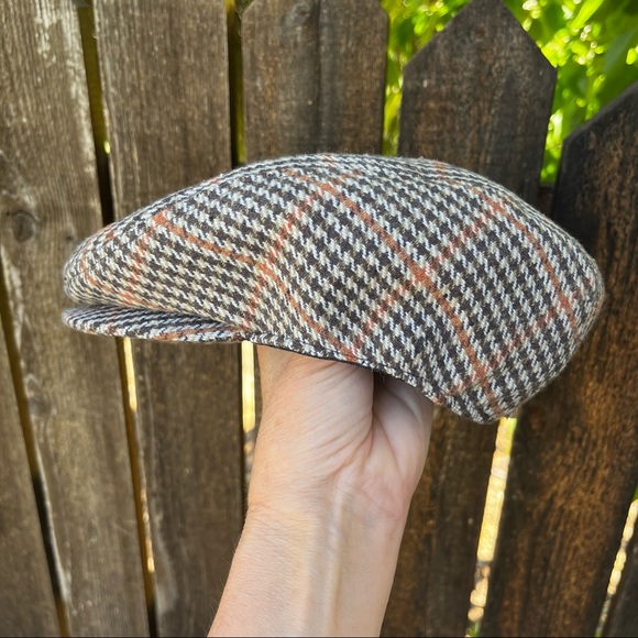 Wonderful Fashion Men’s Flat Cap Tweed Wool Blend Hat - Picture 11 of 11